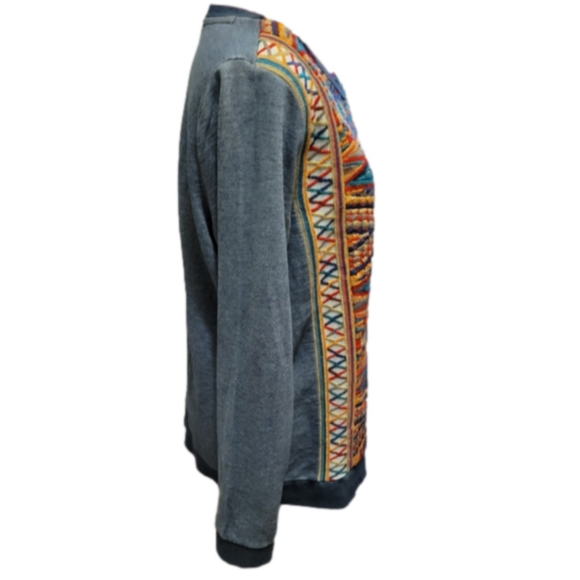 LUCKY Lotus long sleeve cotton top - Picture 5 of 9